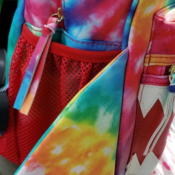 Tie Dye Shark Backpack - Picture 3 of 4